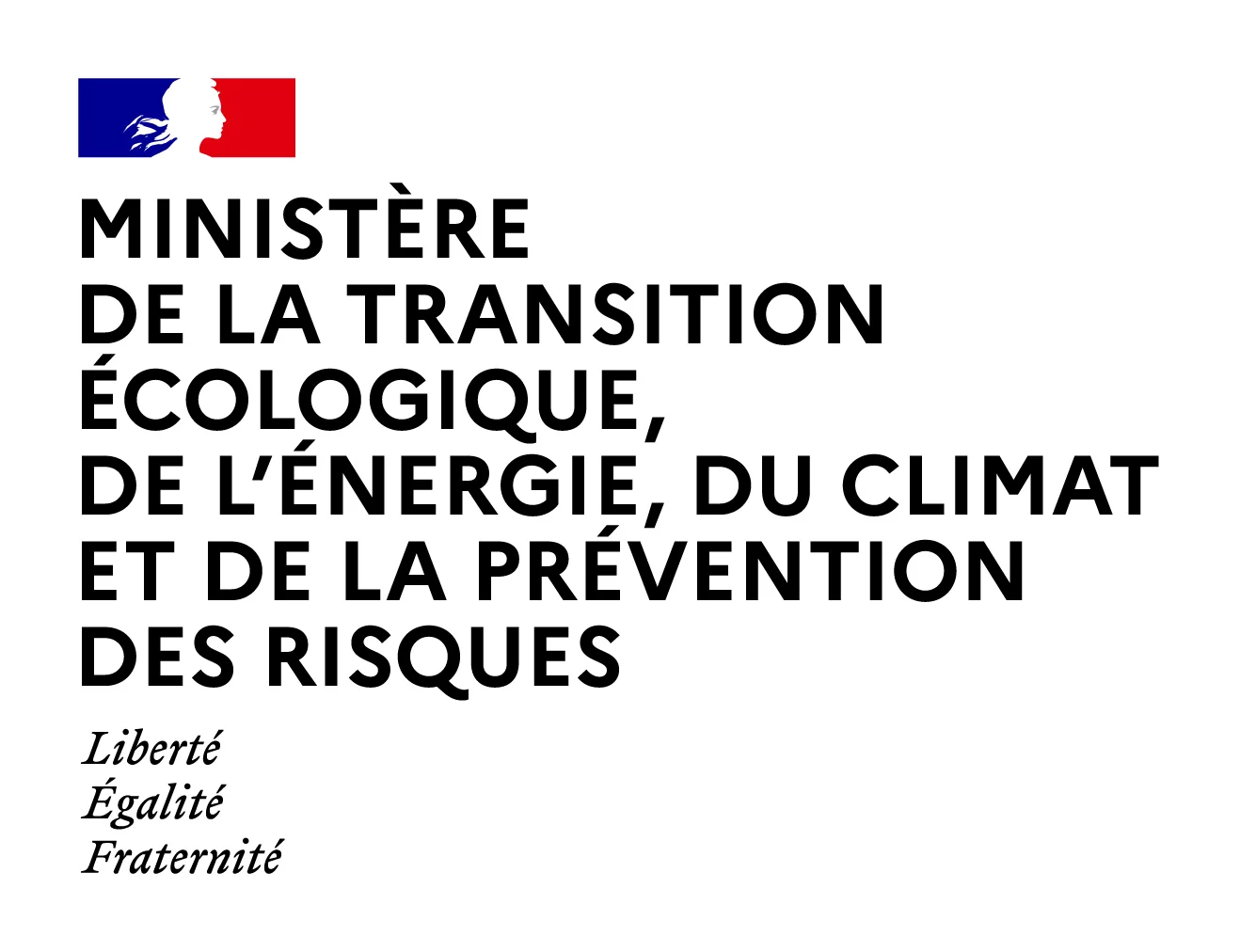 Logo Ministère de la Transition écologique, de l'Énergie, du Climat et de la Prévention des risques